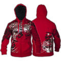 Ecko Unltd. MMA Massacre Hoody - Zip Hoody mit gro&szlig;en&nbsp;Print Designs und FolienDe...