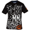 Ecko Unltd. MMA T-Shirt Legalize it in Schwarz - T-Shirt mit gro�em Print     Ecko Unltd.MMA T-Shirt Le...