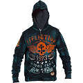 Affliction Faded Iron Hoody