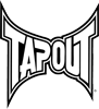 Tap Out Lifestyle Basic T-Shirt White Black