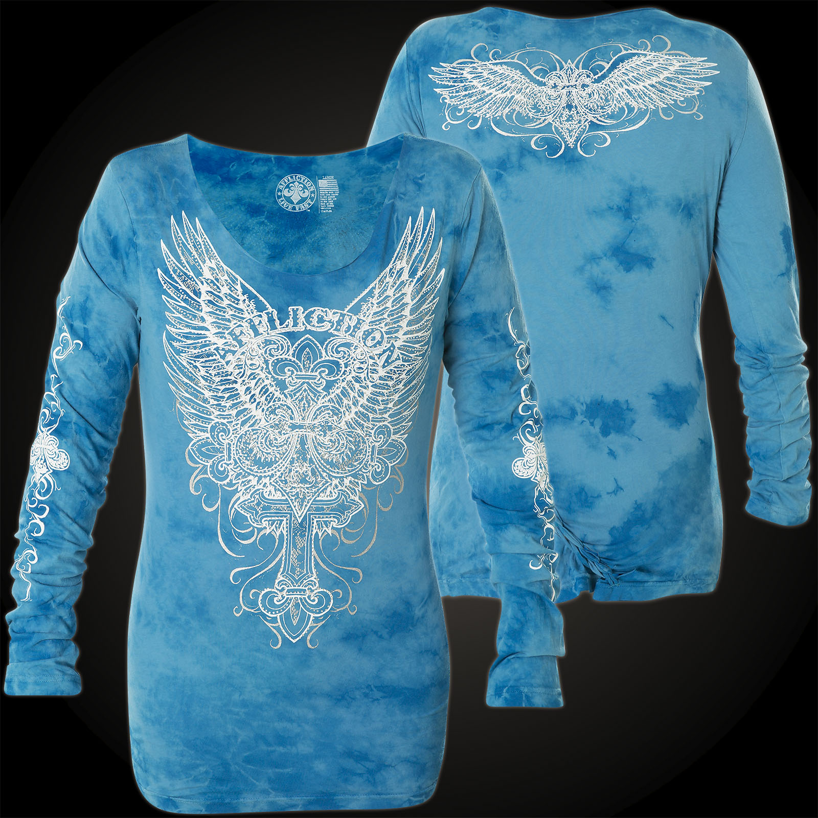 Opus Damen Sweatshirt Blauer Pullover Von Opus Opus Sweatshirt