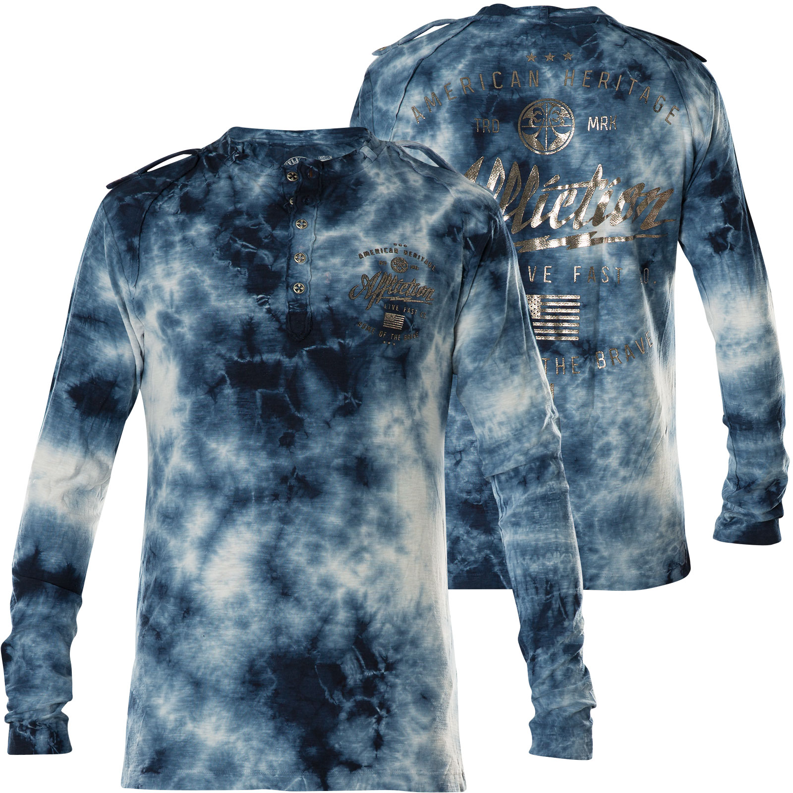 Set Di 3 T-shirt A Maniche Lunghe E Scollo Tondo - Blu - Bambina - 9.00 - Foto 9