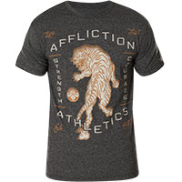 Affliction T-Shirt Tiger Sport Print mit groem Tiger