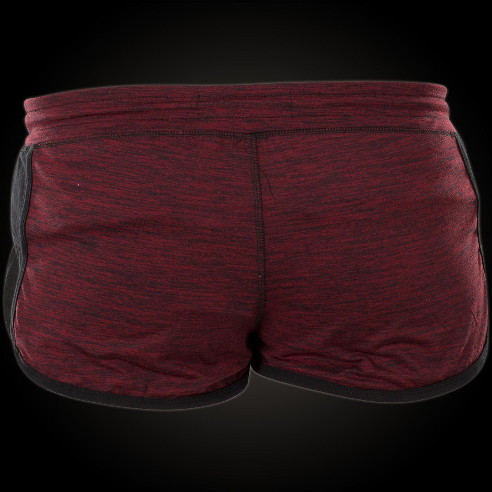 AMERICAN FIGHTER Affliction Damen Shorts Go The Distance Weinrot 