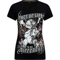 Fact of Life T-Shirt Different GS-06 in schwarz Print 