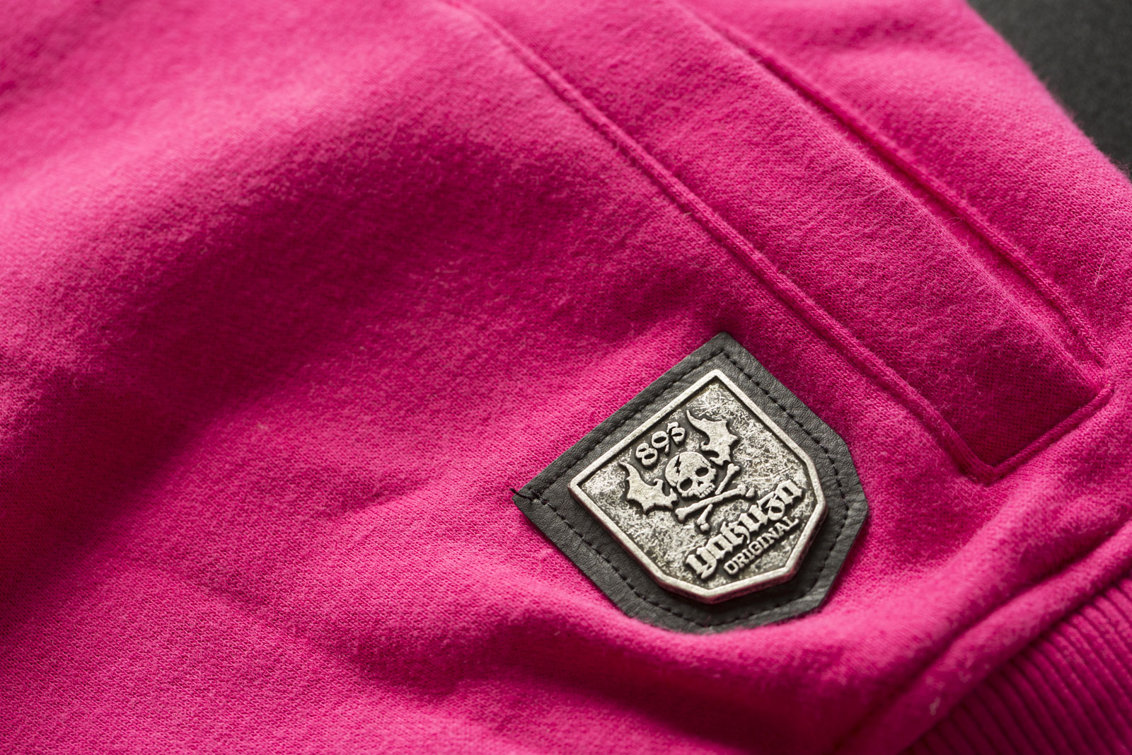 YAKUZA Damen Daily Use Mesh Hoodie GHOB-11103 Fuchsia Rose Pink Hoodies
