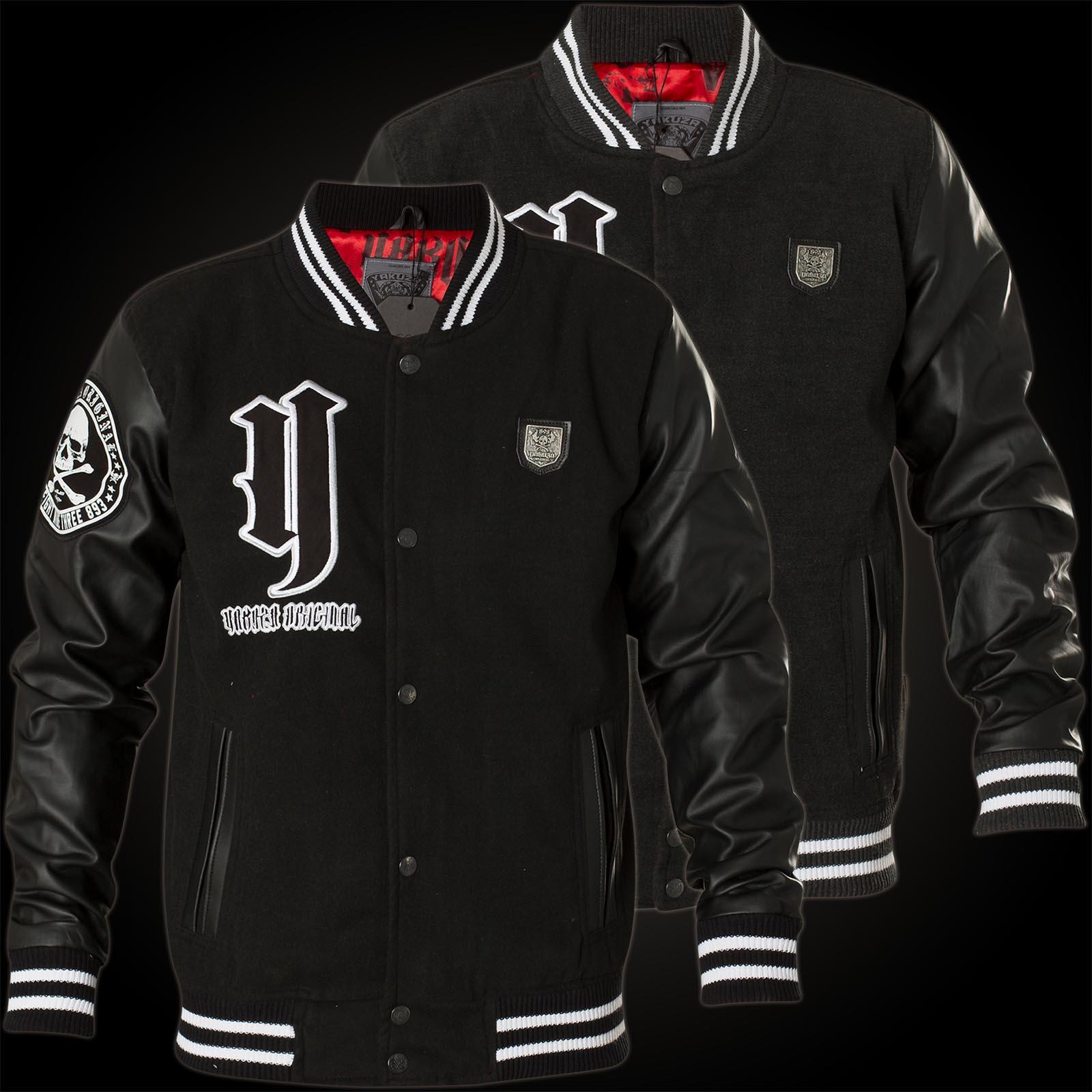 yakuzza college jacke cross bones gr l yakuzza college jacke cross bones gr l