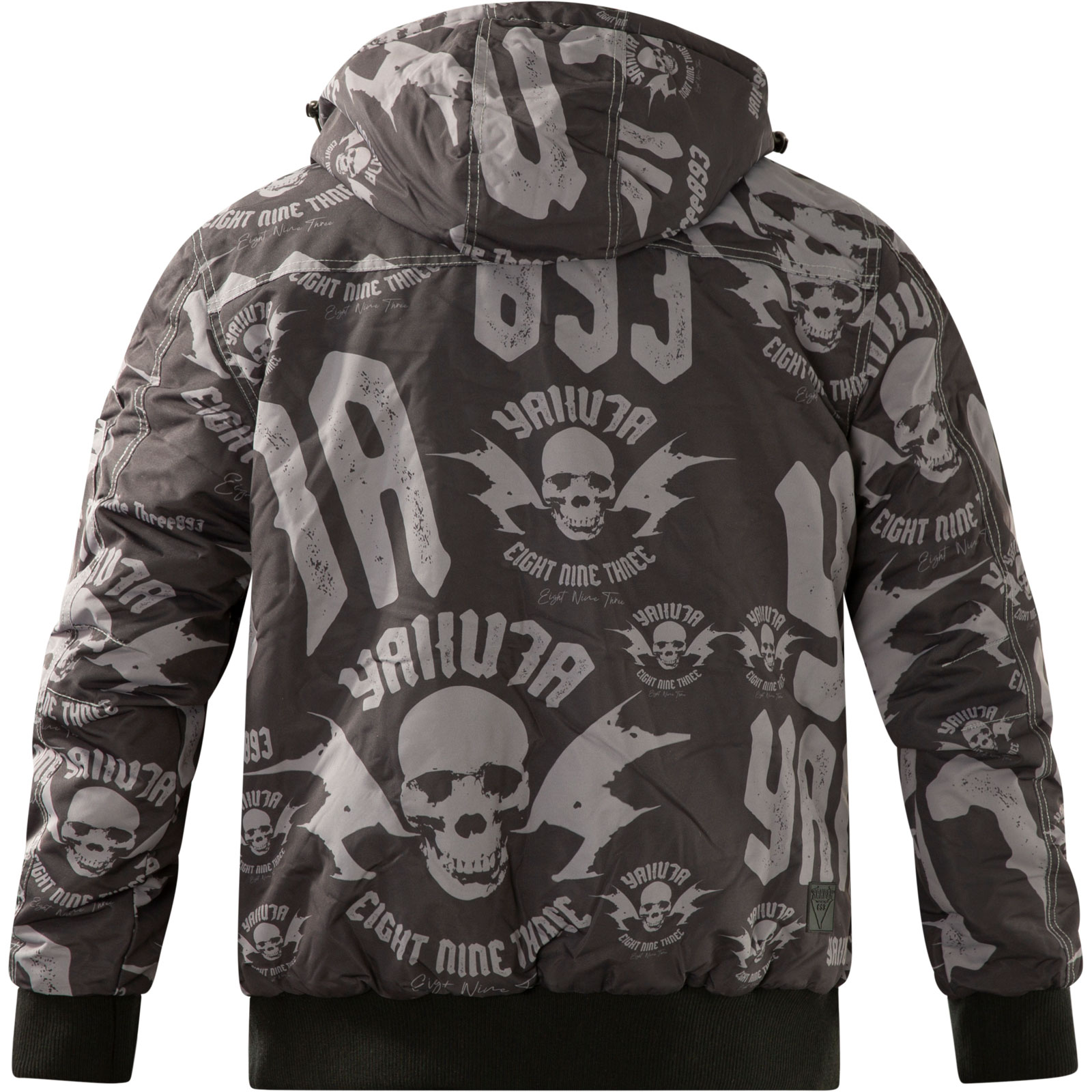 Yakuza Herren Windbreaker - Leichte Wasserabweisende Jacke Mit Kapuze