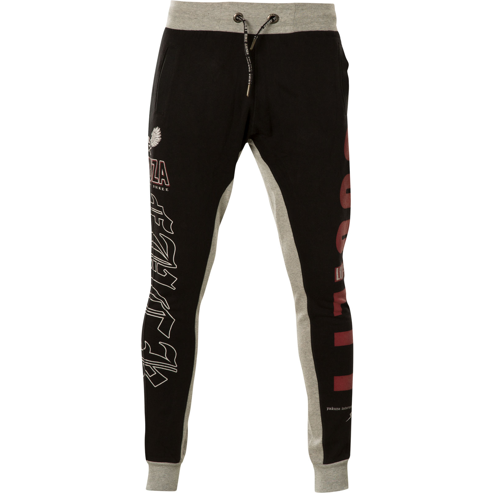 YAKUZA Jogginghose Fuck Society Joggers JOB-14031 Mallard Blue Blau