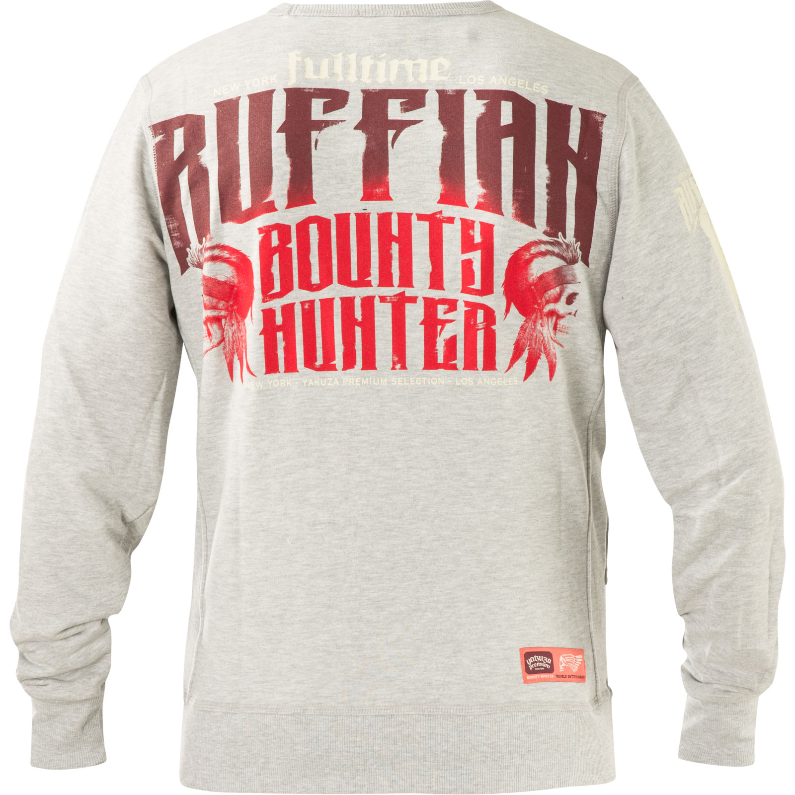 YAKUZA PREMIUM Sweatshirt YPP-2724 Grau Sweatshirts
