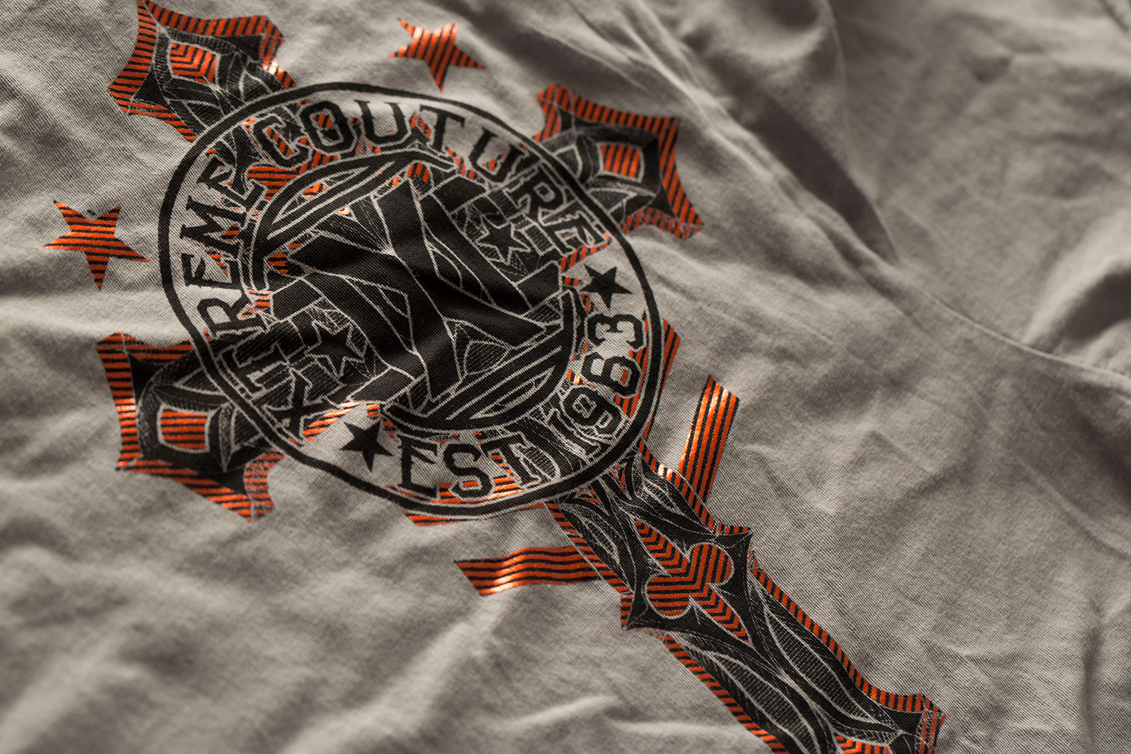 Camiseta Termica Futbol Xtreme Couture By Affliction Camisa Con Botones Para Hombre B 894286 - Foto 10